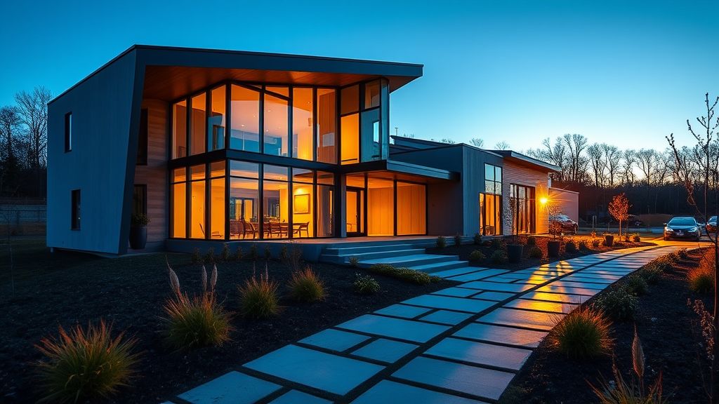 Residential house in Manor Township, Pennsylvania with landscaped yard.